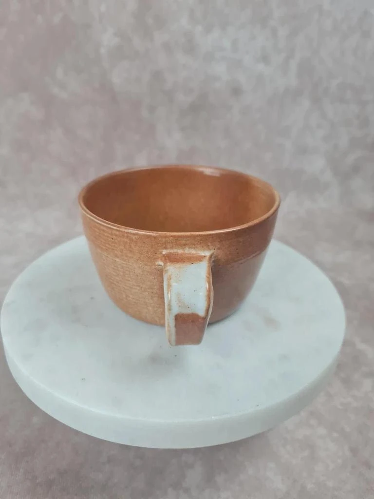 Tasse vintage en grès artisanal – photo 4